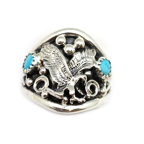 Turquoise Eagle Ring