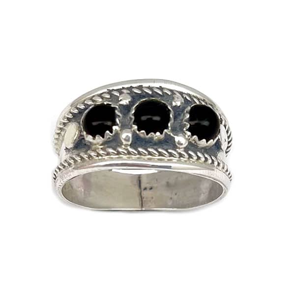 Black Onyx Rings (click for size available)