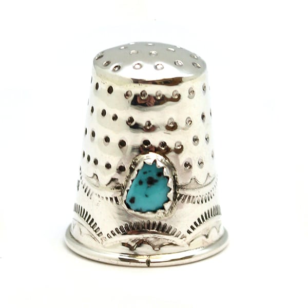 Thimble with Turquoise
