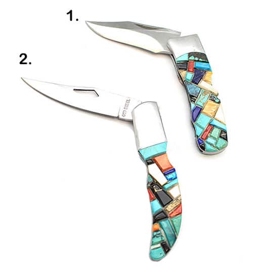 Inlay Pocket Knives