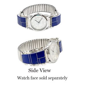 Inlay Lapis Men's Watch Band