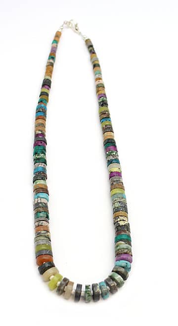 Multi Color Jasper Necklace