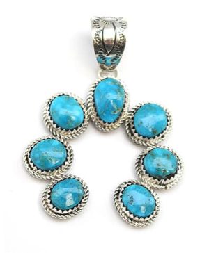 Turquoise Naja Pendant