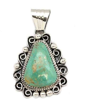 Tear Drop Turquoise Pendant