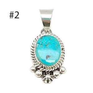 Turquoise Pendant (click for colors available)