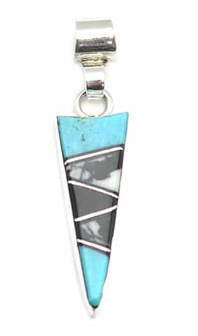 Inlay Arrow Head Pendants