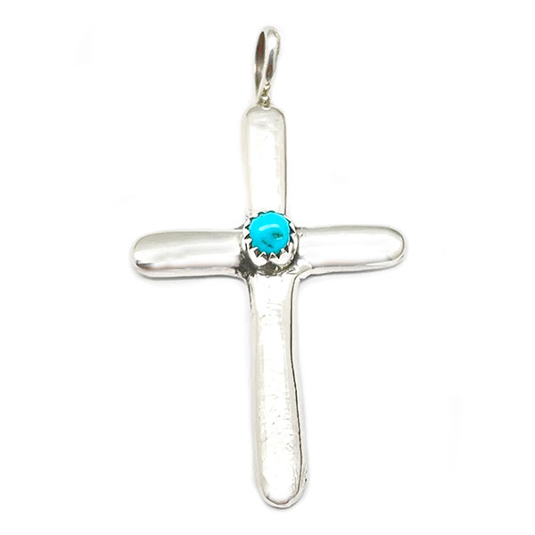 Turquoise Cross Pendant