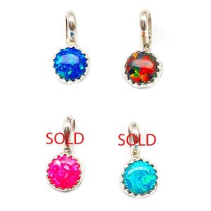 Small Opal Pendants (click for colors available)