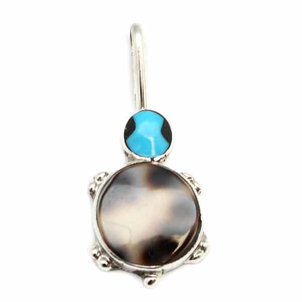 Inlay Turtle Pendant