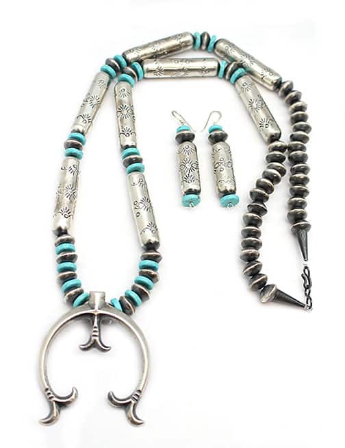 Bead & Turquoise Naja Set