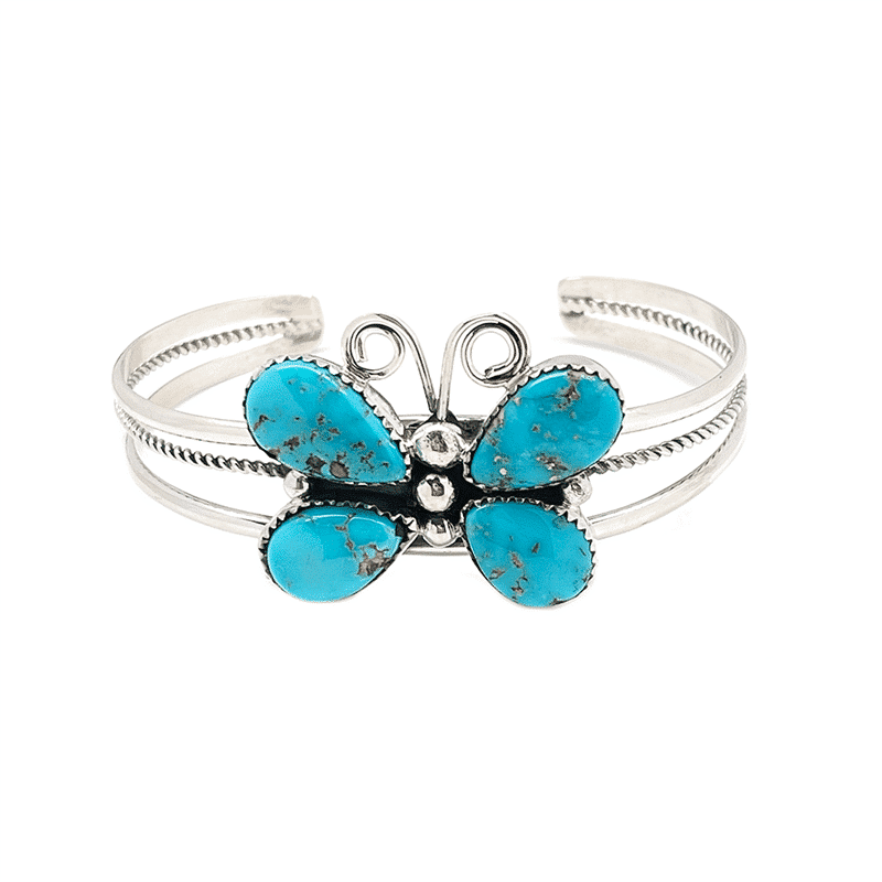 Turquoise Butterfly Bracelet