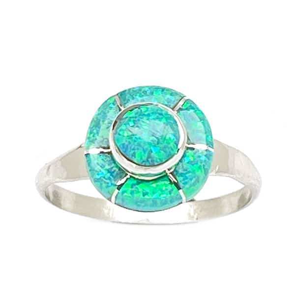 Opal Inlay Rings (click for colors and sizes available)