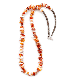 Spiny Oyster Nugget Necklace