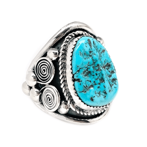 Turquoise Men's Ring-"Large Sizes"