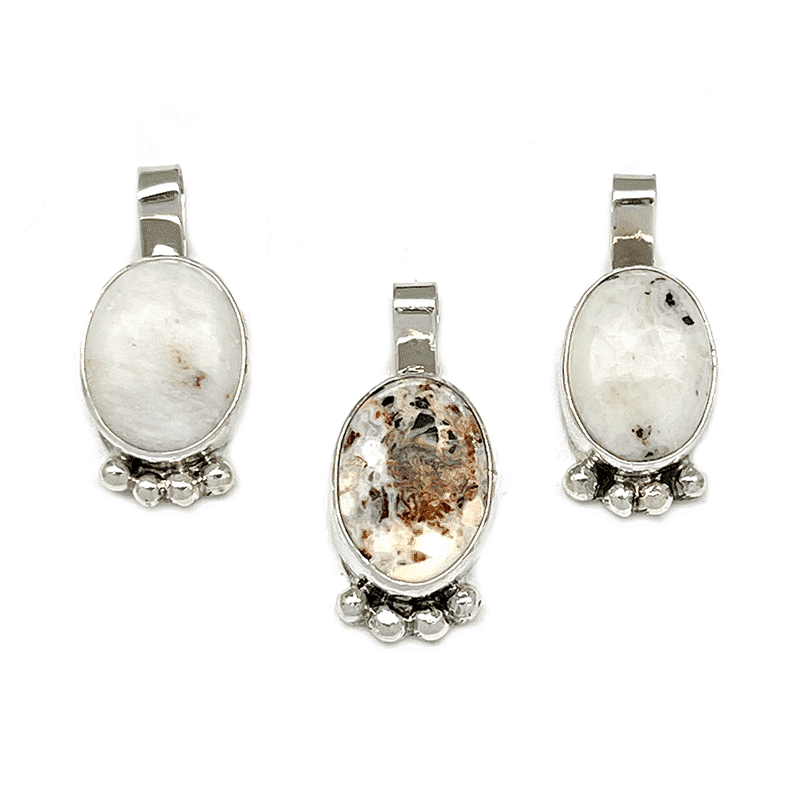 White Buffalo Pendants