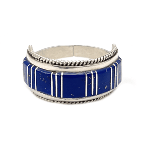 Zuni Lapis Inlay Ring