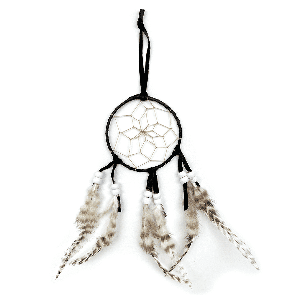 Leather 3" Dream Catcher