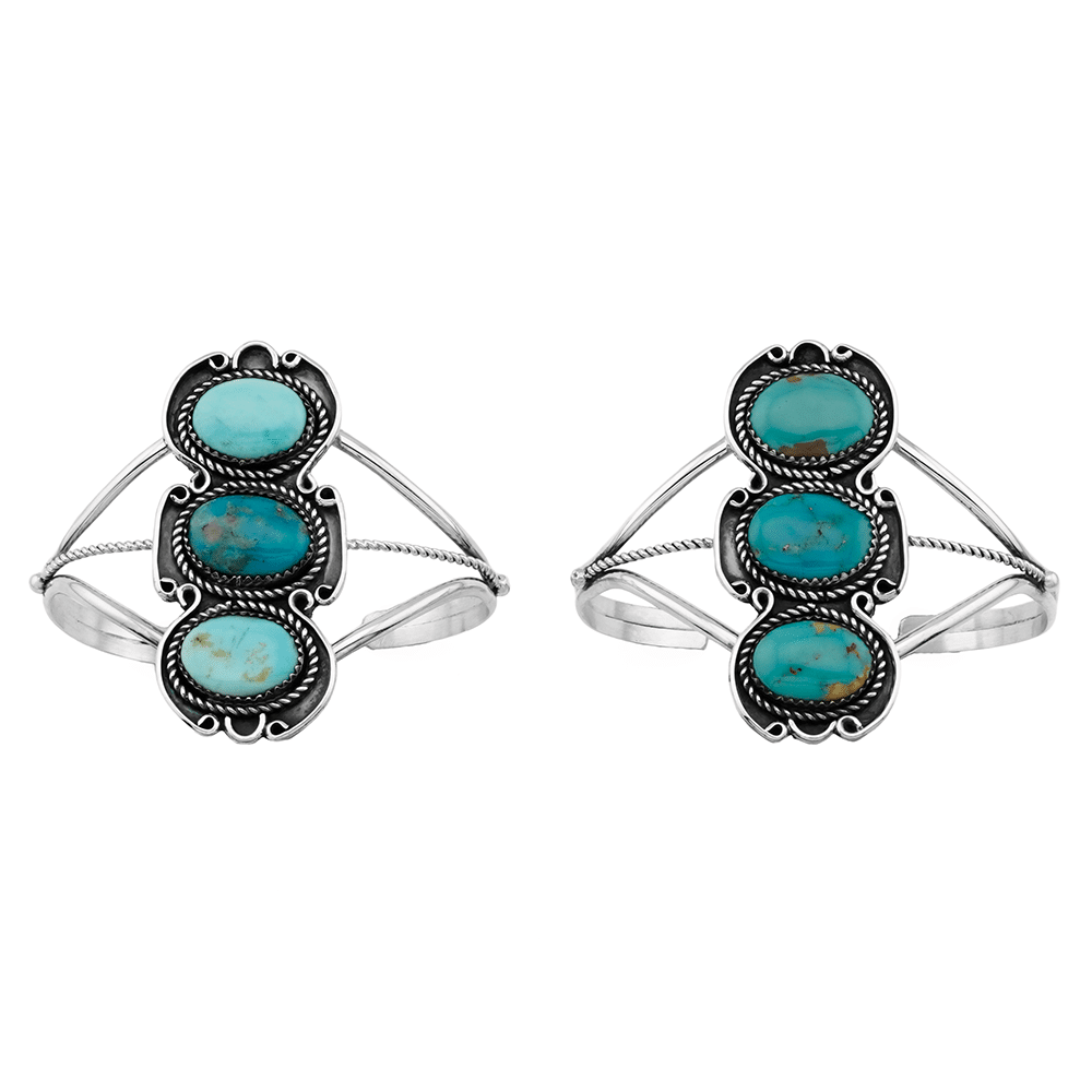 Three Assorted Turquoise Bracelet