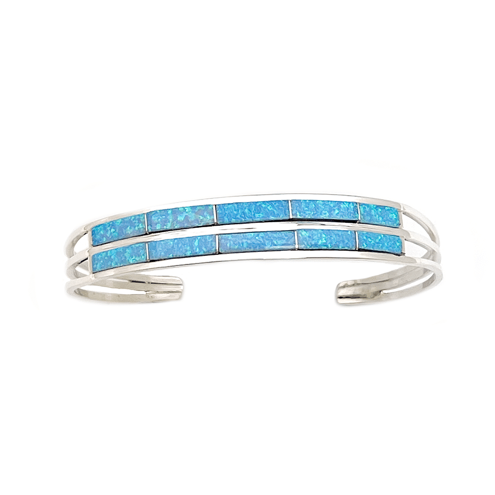 Opal Inlay Bracelet - Image 2