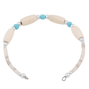 Single Memory Wire Bone Bracelet
