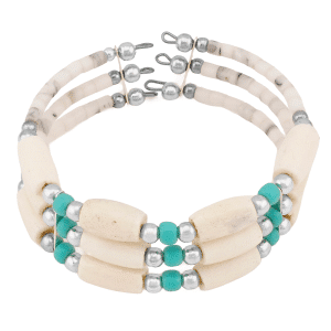 Memory Wire Bone Bracelet