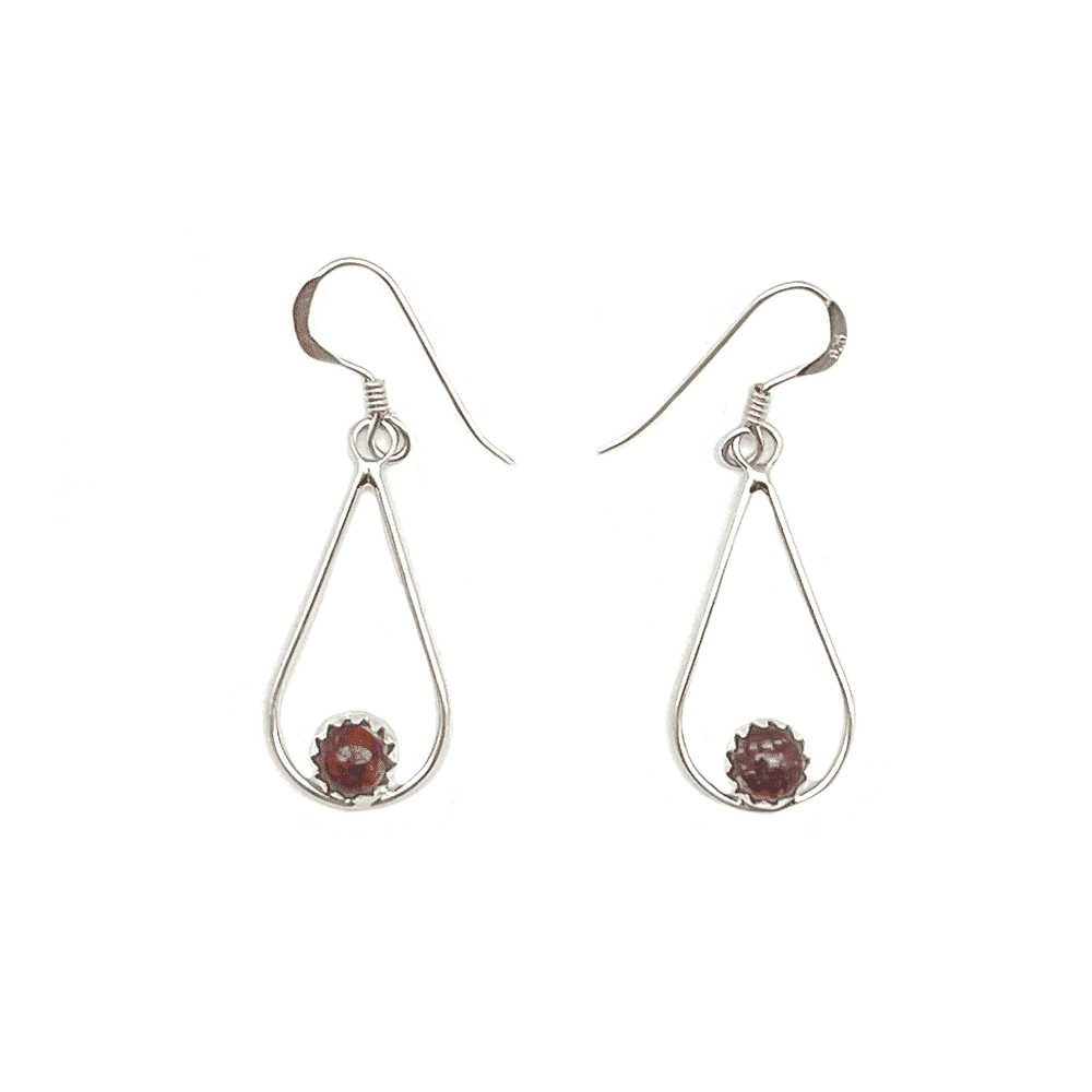Coral Dangle Earring - Image 3
