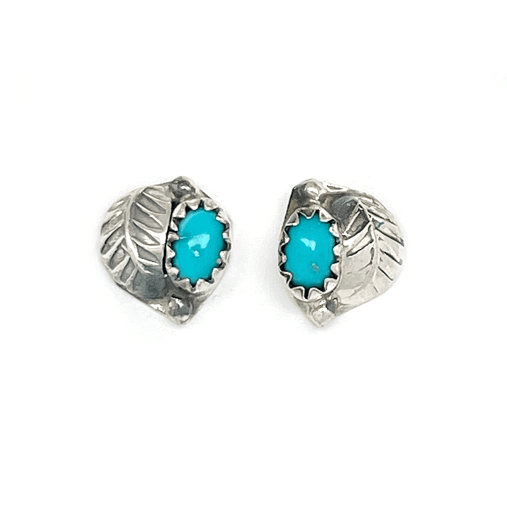 Turquoise Post Earrings