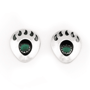 Small Bear Paw Earrings