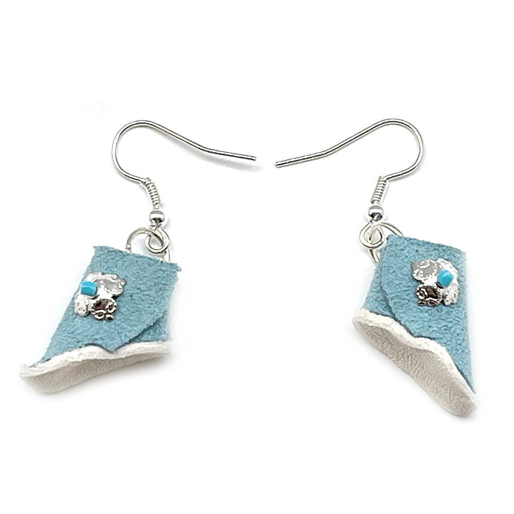 Leather Moccasin Earrings - Image 3