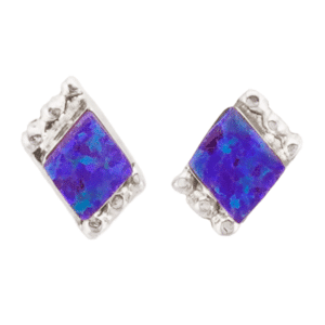 Small Post Opal Earrings