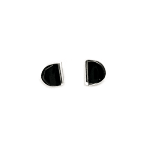 Zuni Jet Inlay Earring