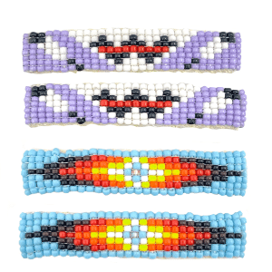 Beaded Hair Barrettes