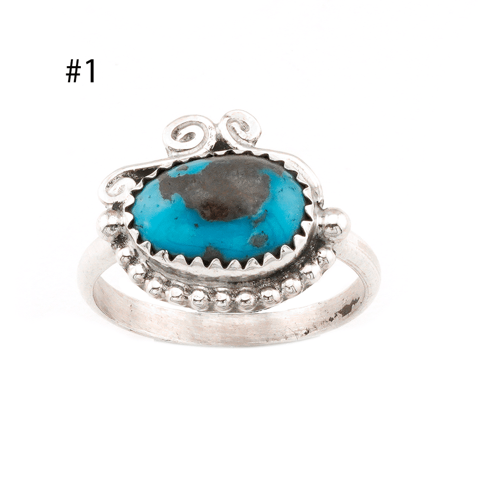 Assorted Turquoise Women's Rings
