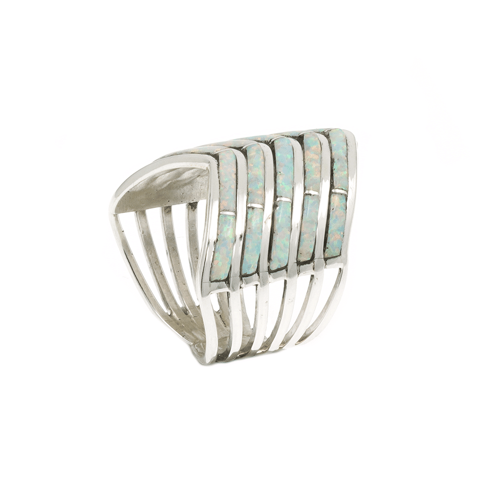 Opal Inlay Ring - Image 2