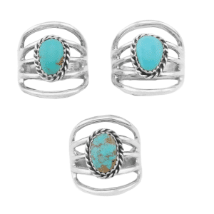 5 Row 1 Turquoise Women's Ring