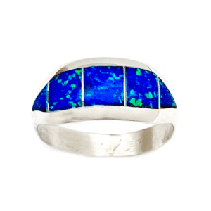Opal Inlay Women's Ring