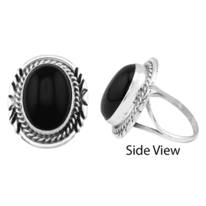 Black Onyx Women's Ring