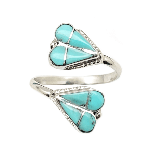 Zuni Inlay Adjustable Women's Ring