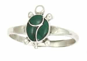 Multi-Color Turtle Women's Ring