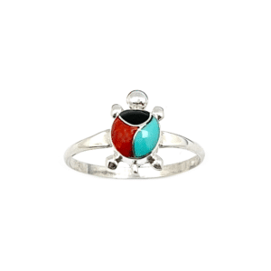 Multi-Color Turtle Women's Ring