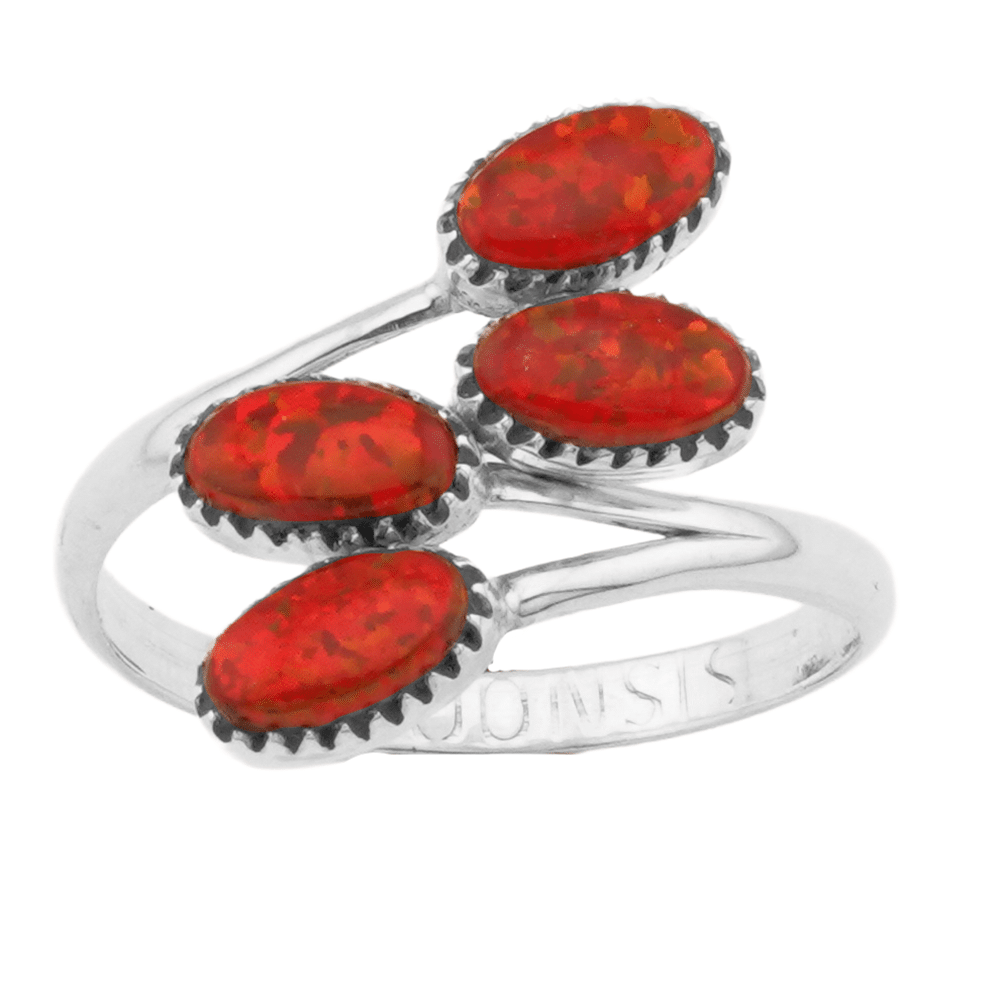 Opal Adjustable Women's Ring - Image 2