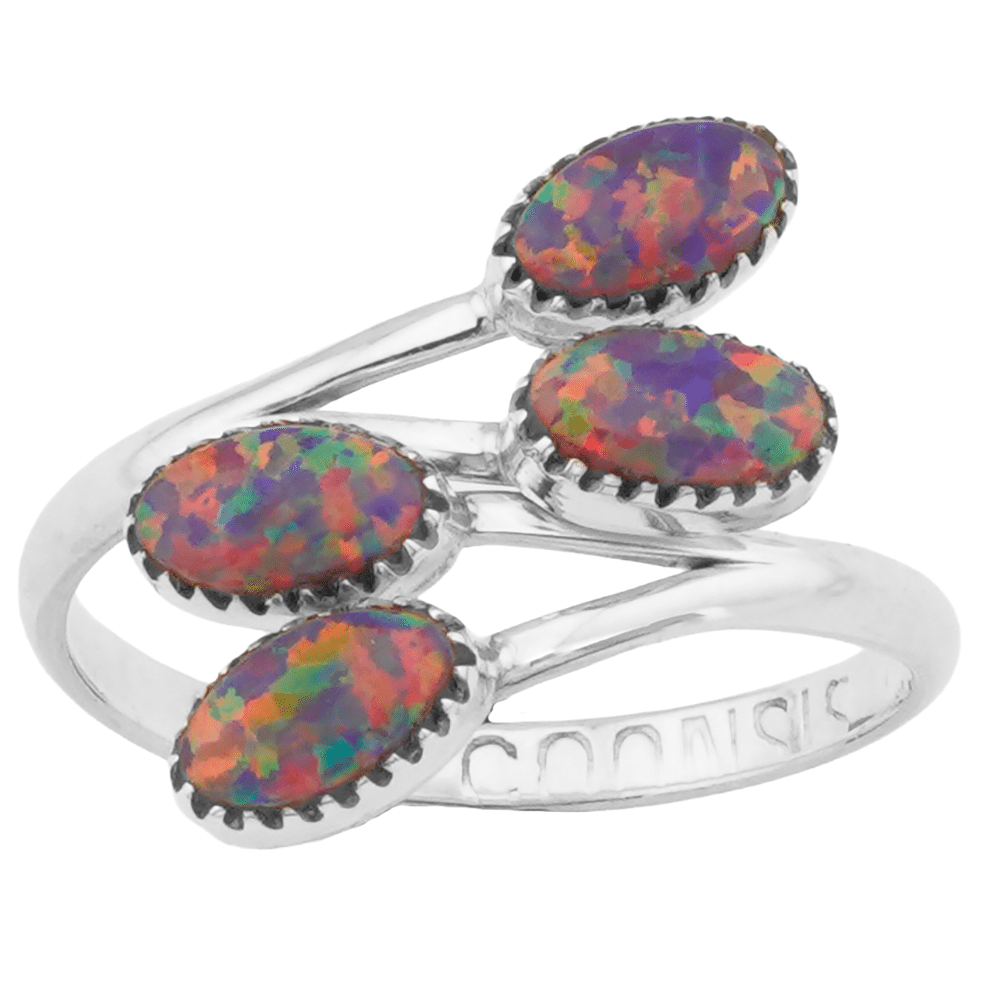 Opal Adjustable Women's Ring - Image 6
