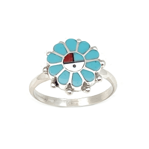 Zuni Sunface Women's Ring