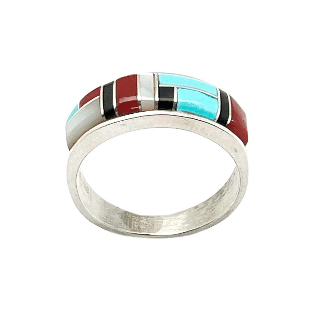 Assorted Inlay Rings - Image 3