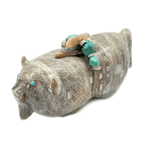 Carved Buffalo Fetish