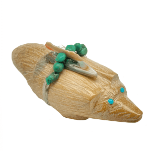 Traditional Zuni Badger Carving