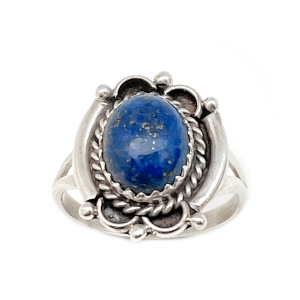 Denim Lapis Women's Ring