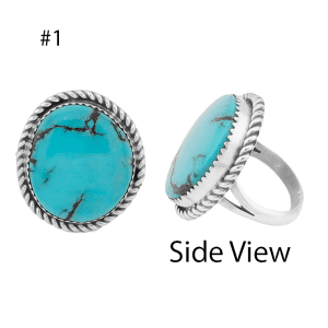 Turquoise Ladies Rings