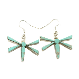 Turquoise Dragonfly Earrings
