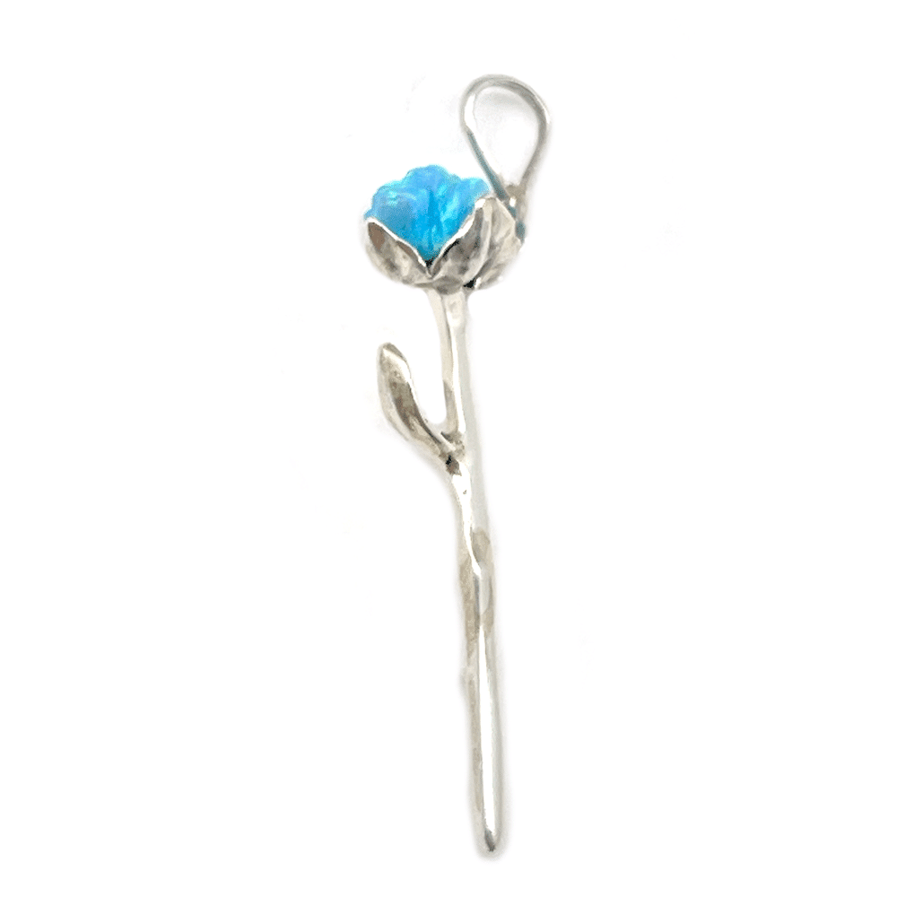 Opal Rose Pendant - Image 3